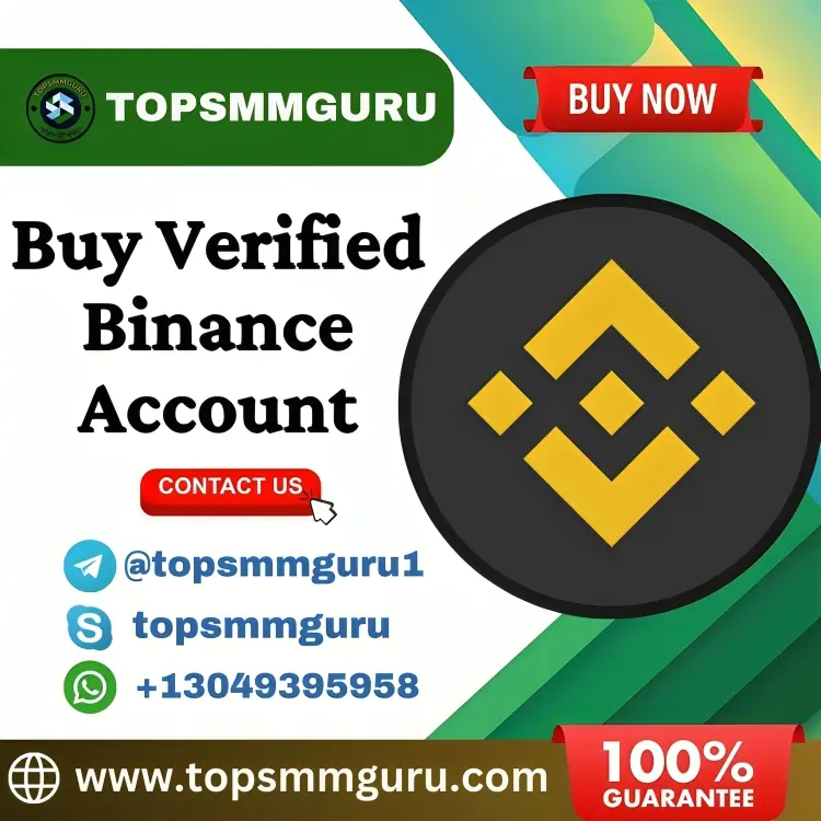 Buy Verified Binance Account - TopSmmGuru 100% Good Site