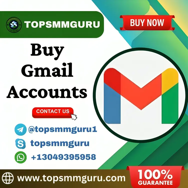 Buy Gmail Accounts - 100% Safe and secure