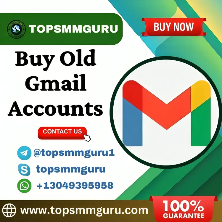 Buy Old Gmail Accounts - 100% Safe and secure